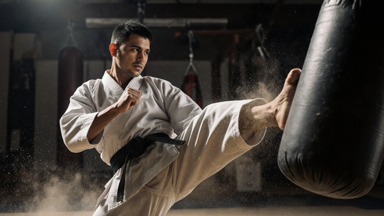 Quel est le coup de pied le plus puissant en karaté ?