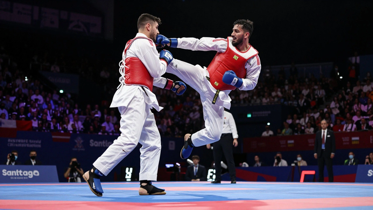 Comment s'appelle le champion du monde de karaté en 2025 ?