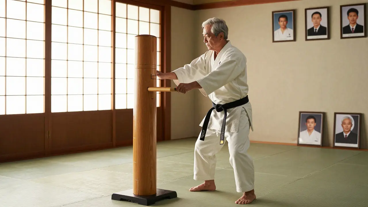 Quel est le niveau le plus haut au karaté ?