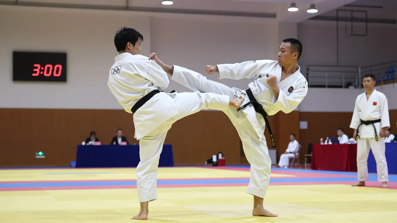 Quelle est la durée d'un combat de karaté ? Durée officielle selon les règles internationales